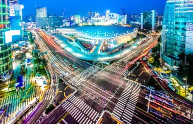 東大門 (トンデムン) 市場 ソウルのショッピングエリア